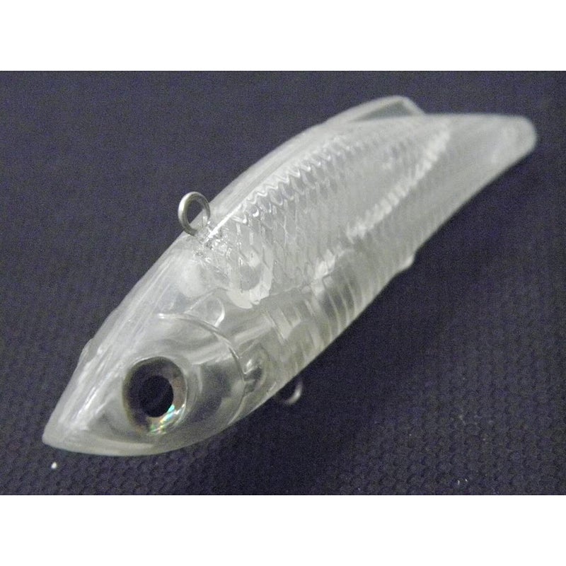 wLure 10 Blank Unpainted Minnow Crankbait Topwater Lipless Jerkbait Fishing Lures (UPL536P10) - Image 3